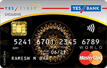 YES Bank First Exclusive Credit Card
