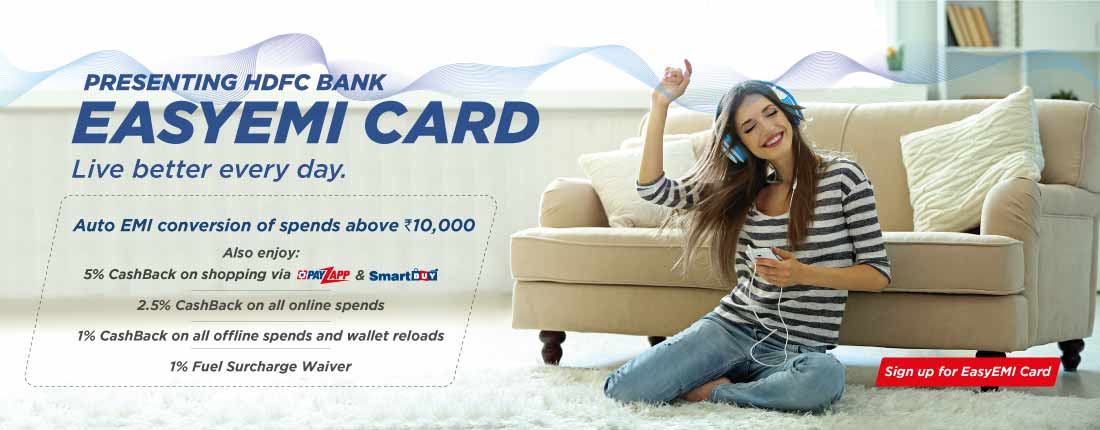 Featured: HDFC EasyEmi Credit Card